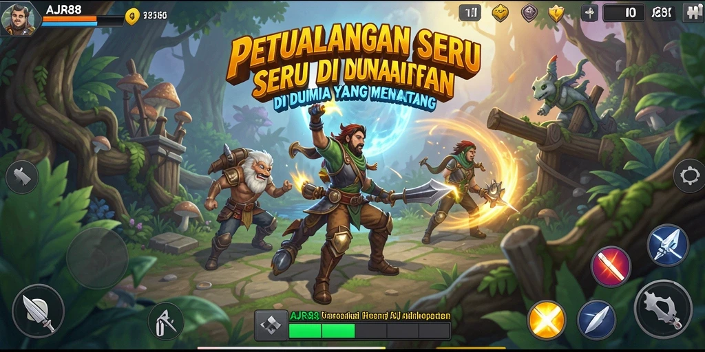 Screenshot gameplay AJR88 menampilkan petualangan yang mengasyikkan.