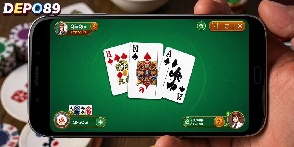 Tampilan gameplay seru dari DEPO89 di kategori QiuQiu.