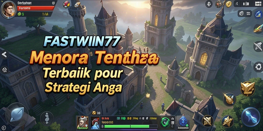 Tampilan gameplay <strong>FASTWIN77</strong> menyoroti strategi menara pertahanan yang mendebarkan.