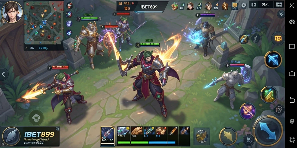 Screenshot gameplay <strong>IBET899</strong> menampilkan pertempuran strategis yang mendebarkan.