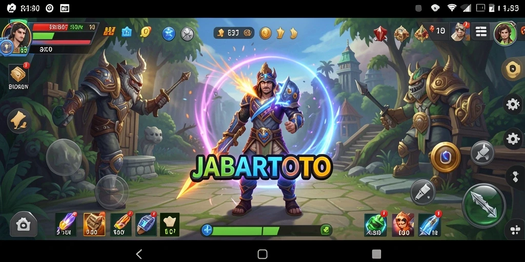 Tampilan utama JABARTOTO dengan fitur-fitur menarik untuk pengelolaan data.