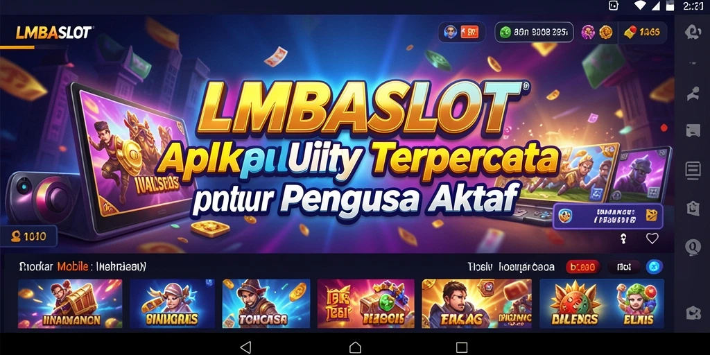 Tampilan antarmuka LMBASLOT yang intuitif dan ramah pengguna.