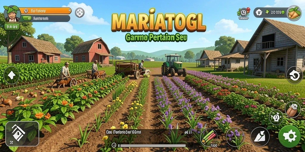 Tampilan gameplay MARIATOGL yang menarik dan menantang.