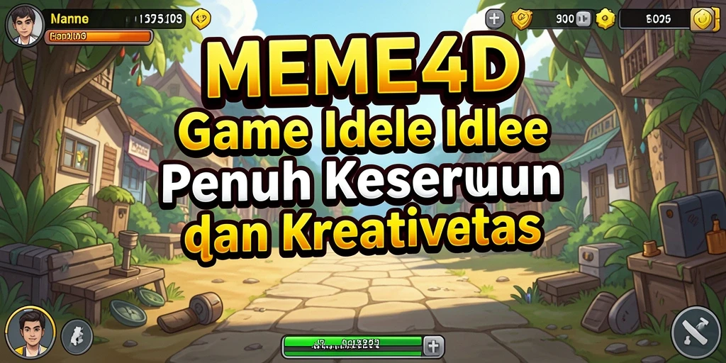 Screenshot gameplay yang menunjukkan pengalaman mengumpulkan meme dan strategi.