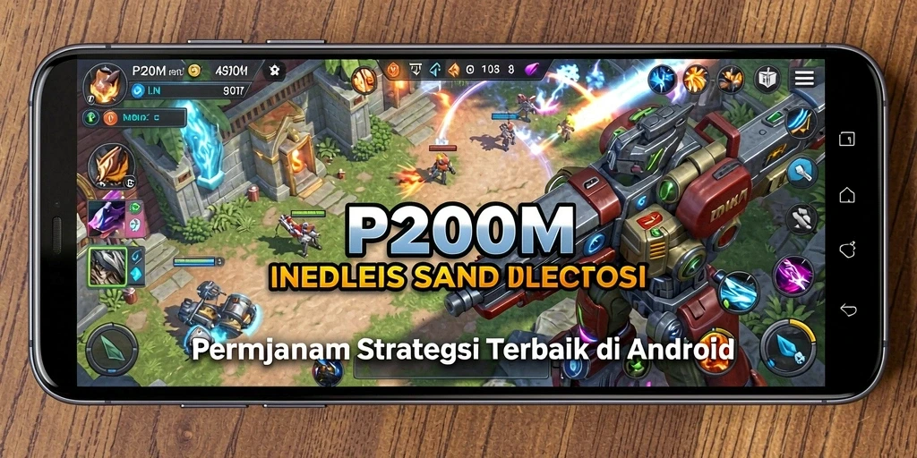 Tampilan aksi seru dalam permainan P200M.