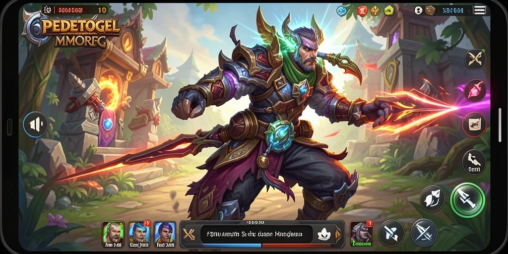 Gameplay menarik dari PEDETOGEL dengan pertempuran epik.