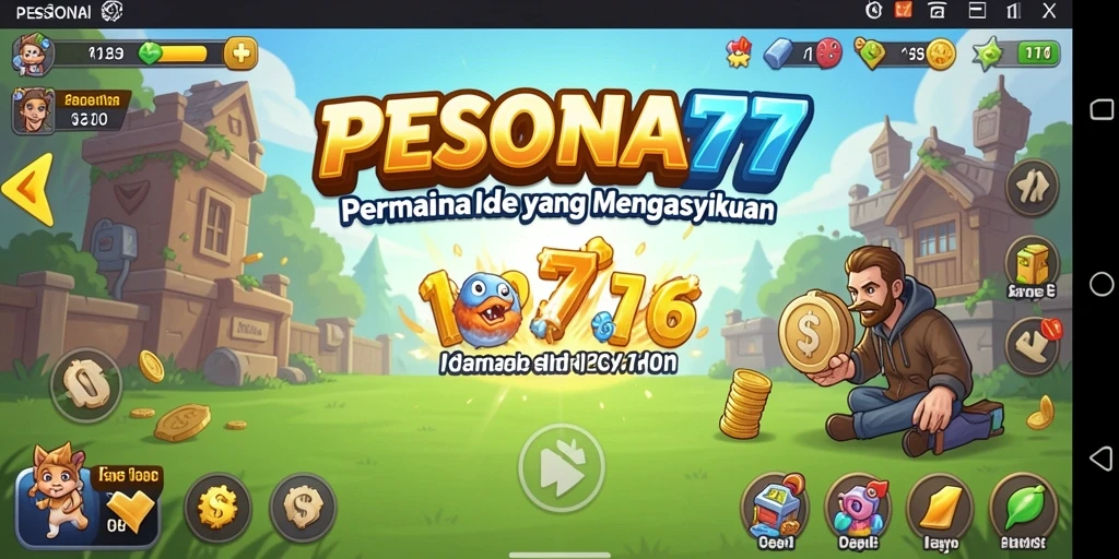 Gameplay PESONA77 yang seru dan mengasyikkan dalam mode Idle.