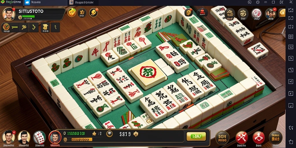 Screenshot SITUSTOTO menampilkan gameplay Mahjong yang seru dan menantang.