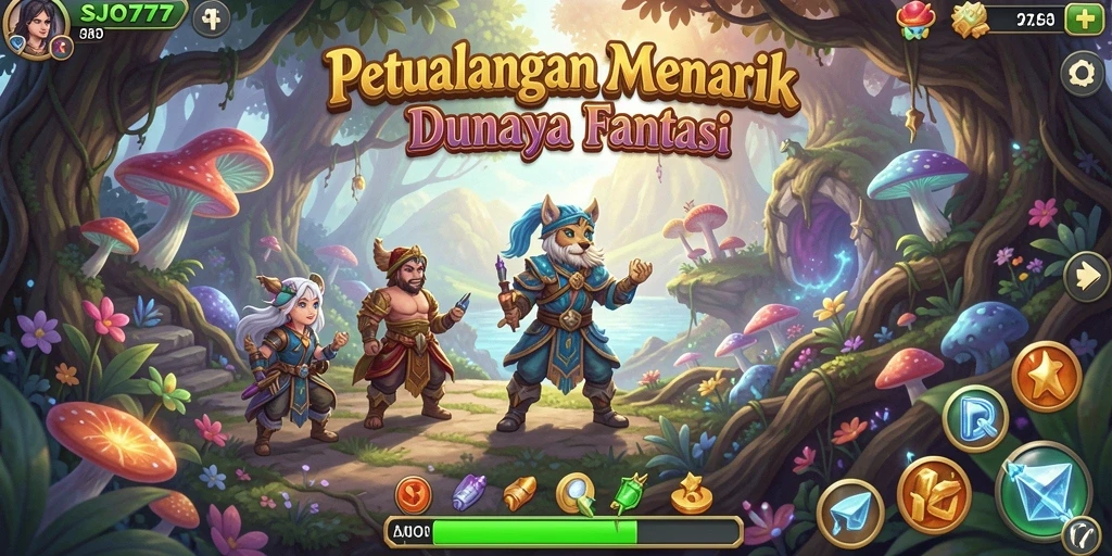 Gameplay SJO777 yang menampilkan aksi petualangan yang mendebarkan.