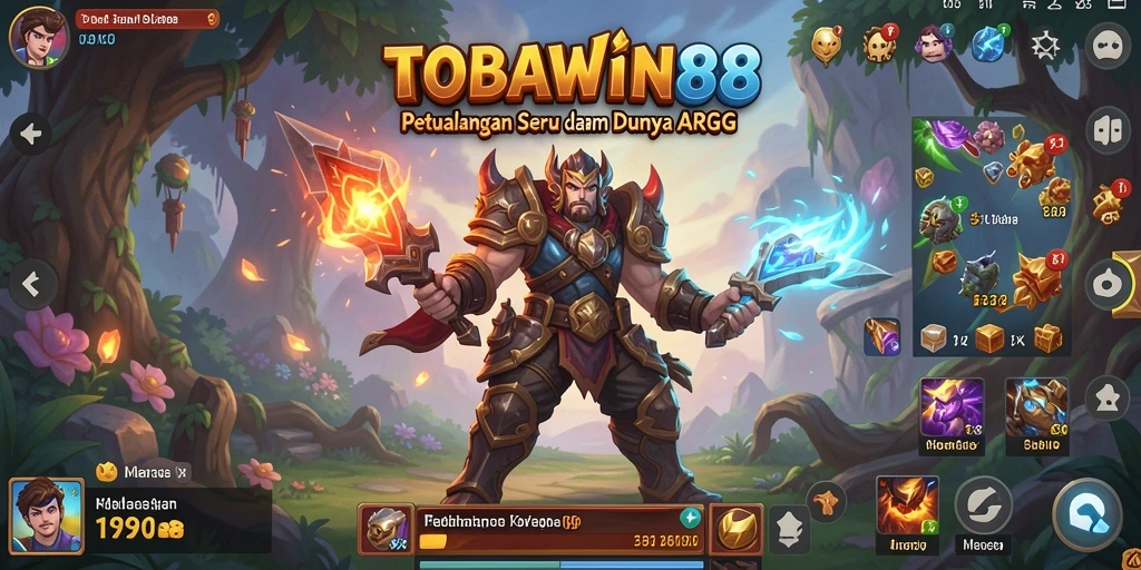 Gameplay seru TOBAWIN88 yang penuh petualangan.