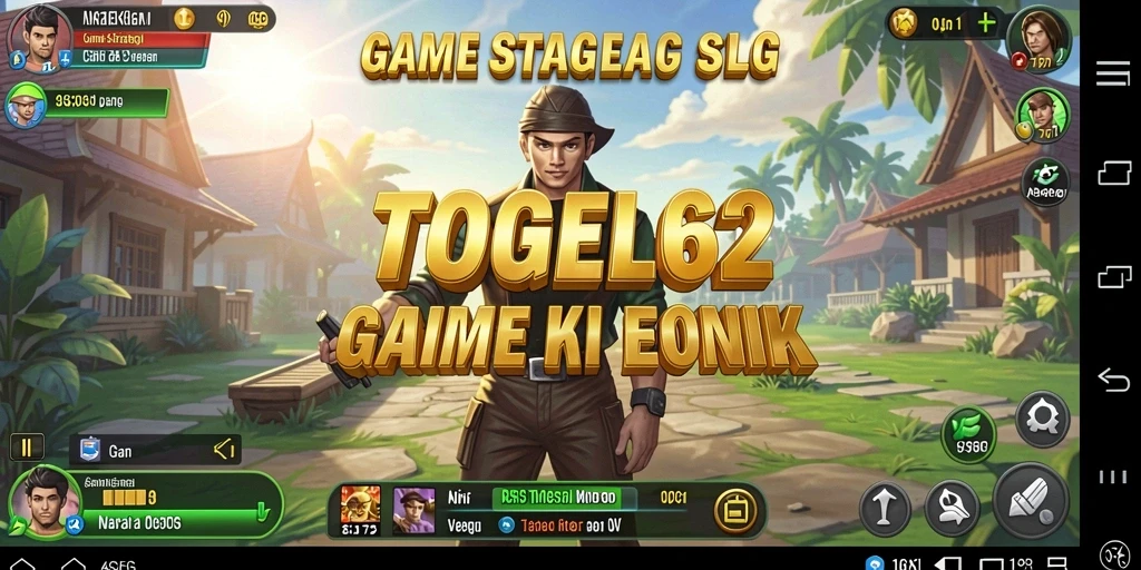 Tampilan menarik dari gameplay strategis di TOGEL62.