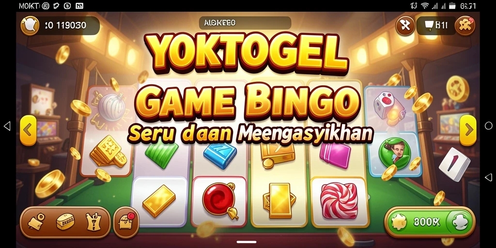 Tampilan menarik dari gameplay Bingo YOKTOGEL yang mengasyikkan.